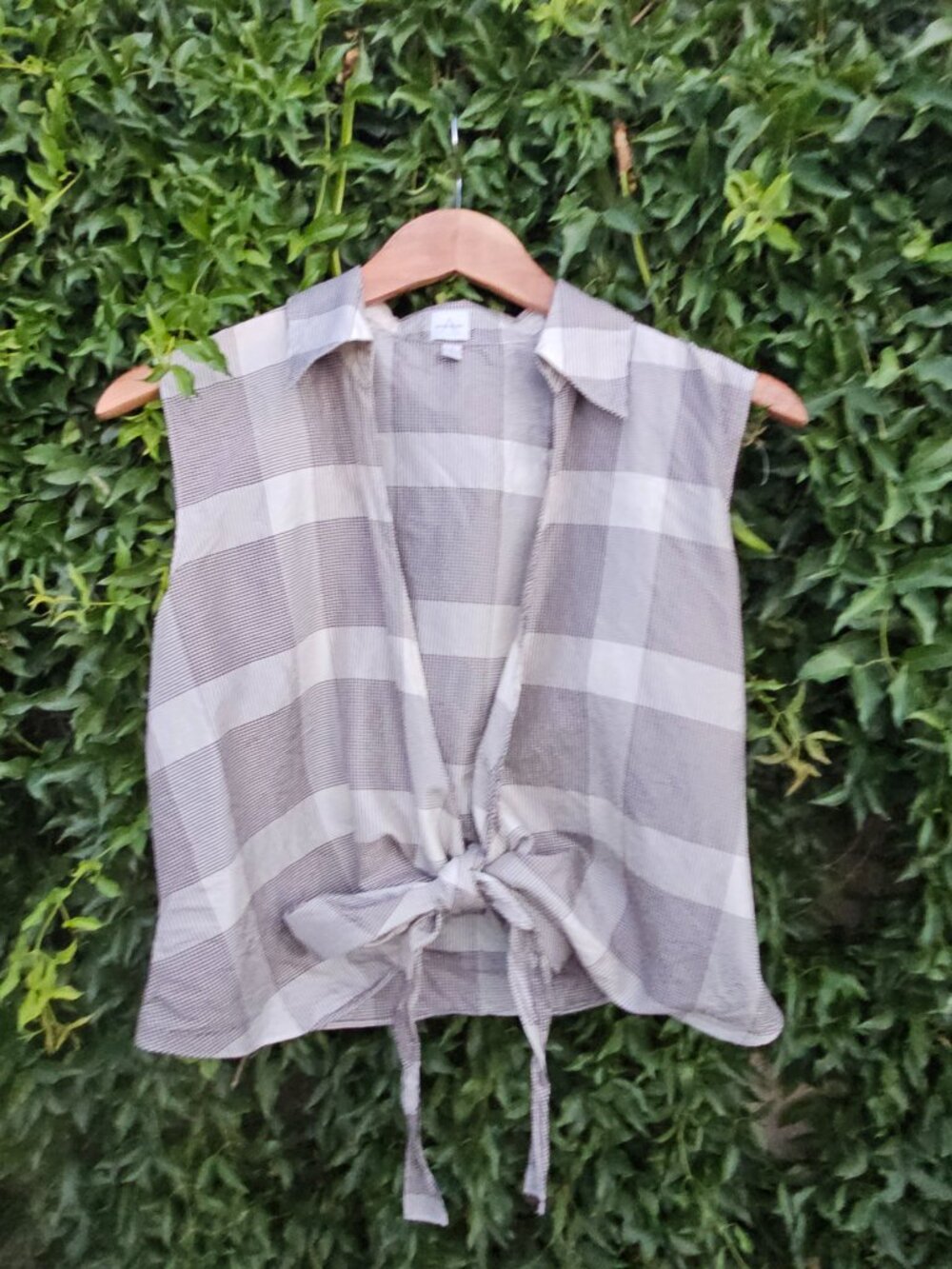 Anne Klein Silk Wrap Tank